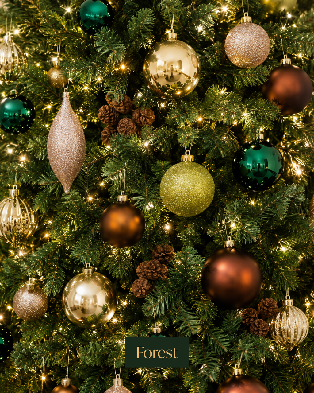 Live Decorated Tree