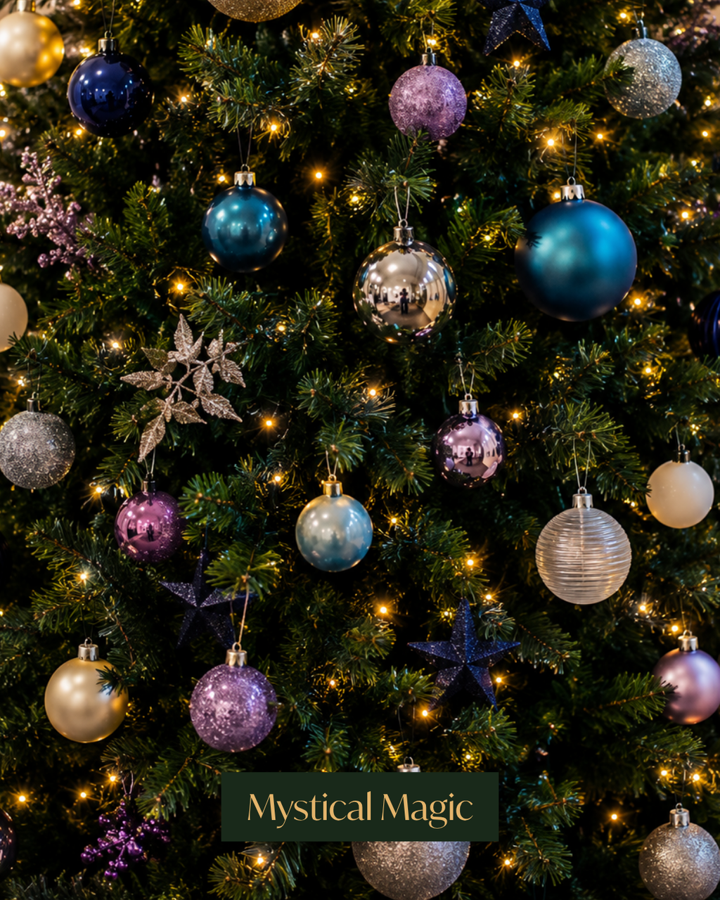 Live Decorated Tree