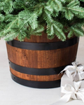 Whisky Barrel Tree Base