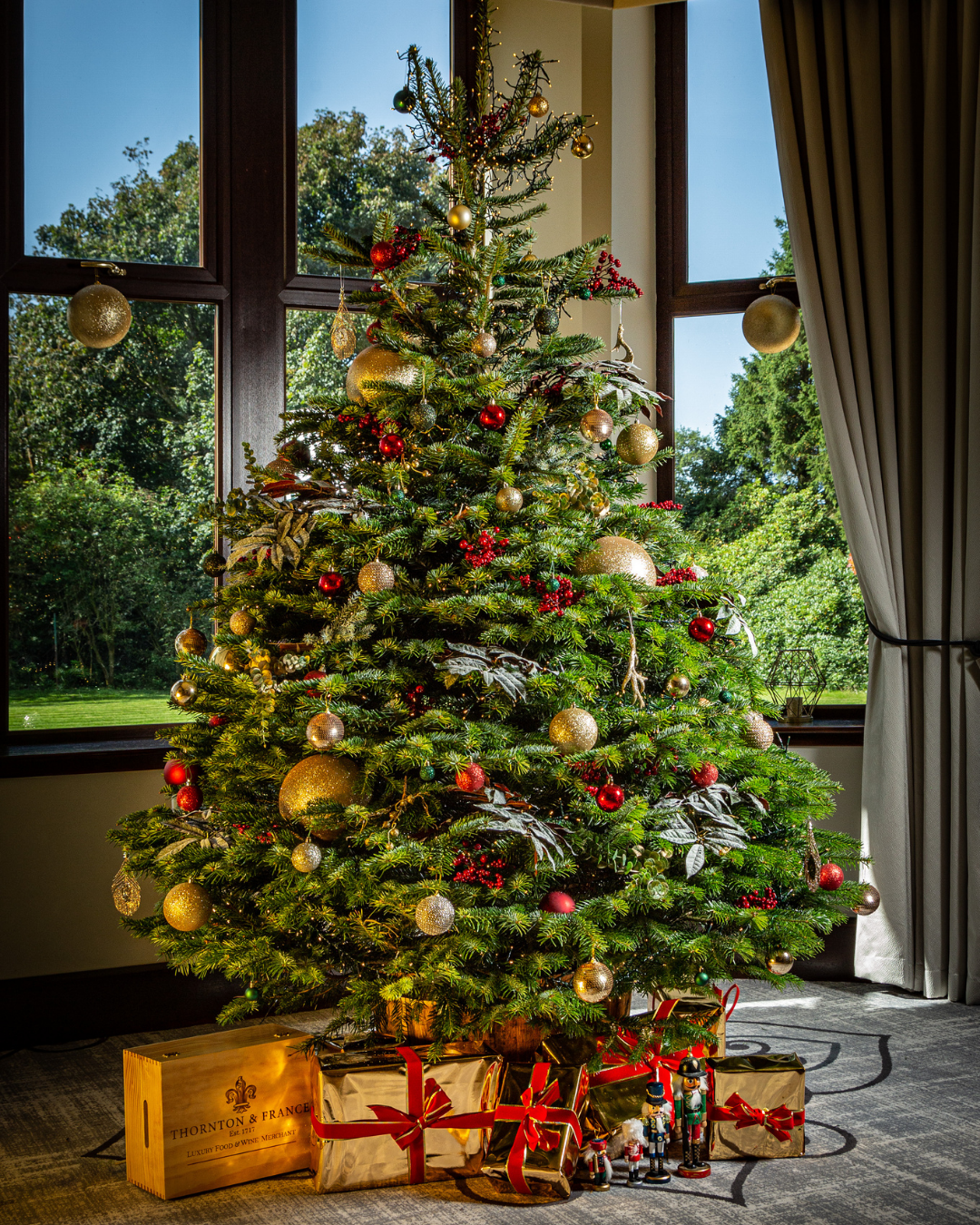 Live Decorated Tree